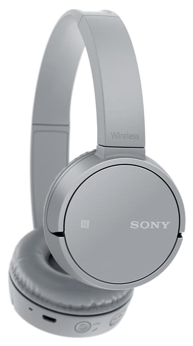 Sony CH500 trådlösa on-ear hörlurar (grå)