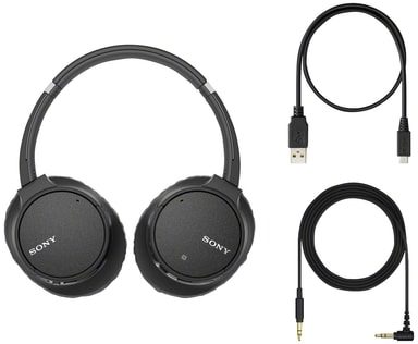 Sony WH-CH700N trådlösa on-ear hörlurar (svart)