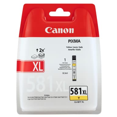 Canon bläckpatron CLI-581XL Gul