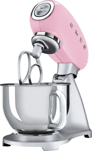 Smeg köksmaskin SMF02PKEU (pastellrosa)