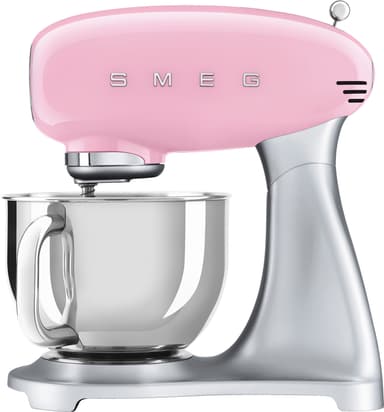 Smeg köksmaskin SMF02PKEU (pastellrosa)