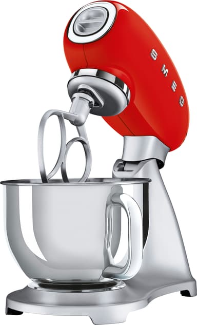 Smeg köksmaskin SMF02RDEU (röd)