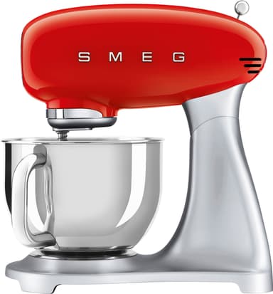 Smeg köksmaskin SMF02RDEU (röd)