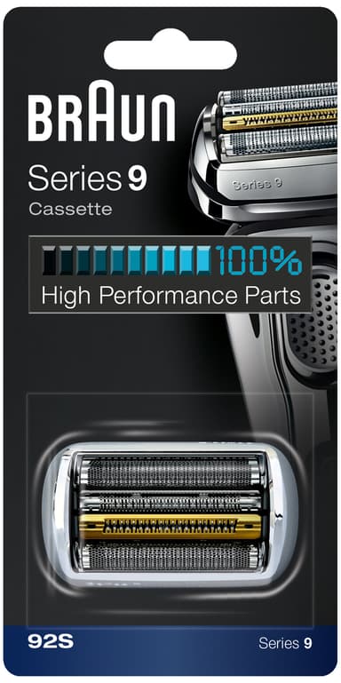 Braun Series 9 rakhuvud 92 S (silver)