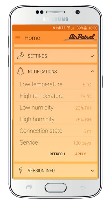 AirPatrol WiFi fjärrstyrning APW2