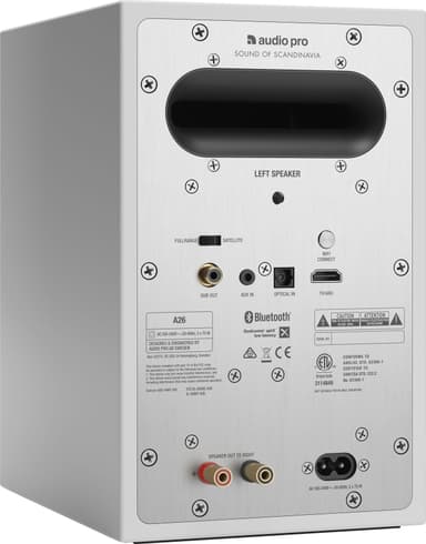 Audio Pro A26 Active stereohögtalarset (vitt)