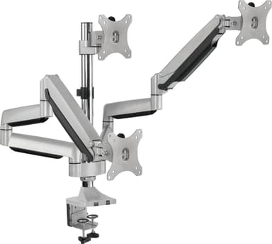 Essentials Premium Triple Monitor Gas Lift skärmfäste med arm