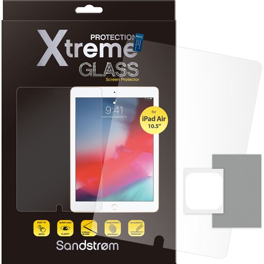 Sandstrøm Xtreme skärmskydd för iPad Pro 10.5"