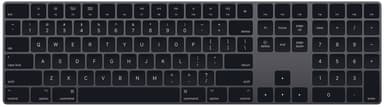 Apple Magic keyboard med numerisk knappsats SE(rymdgrå)