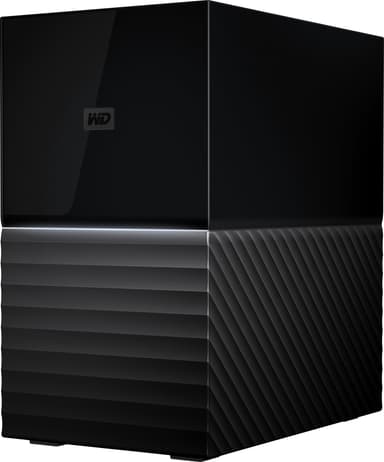 WD My Book Duo 20 TB extern hårddisk (svart/grå)