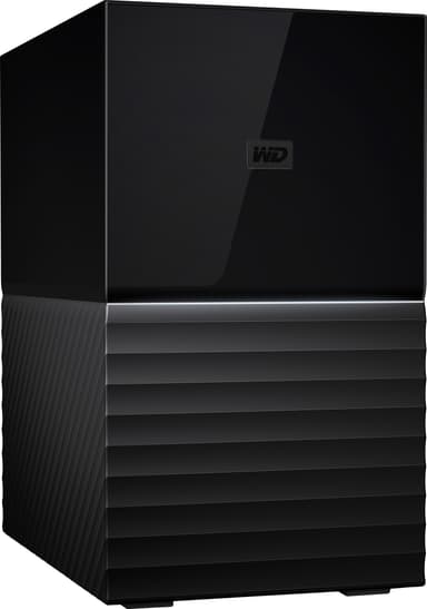 WD My Book Duo 20 TB extern hårddisk (svart/grå)