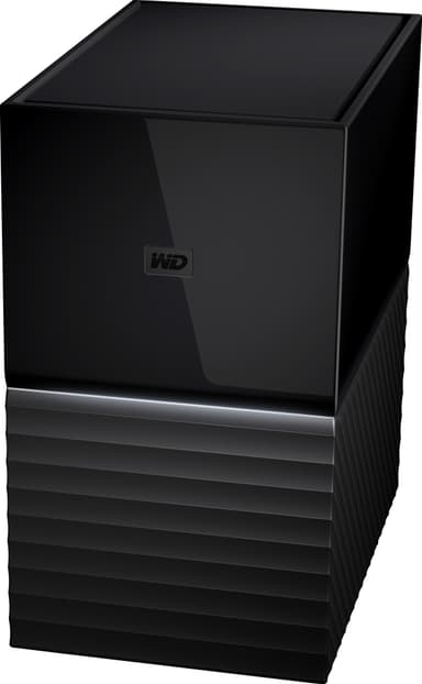 WD My Book Duo 20 TB extern hårddisk (svart/grå)