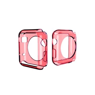 Caseonline Apple Watch 38mm Silikon skal Röd