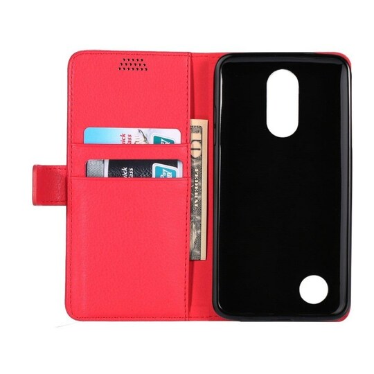 Mobilplånbok 2-kort LG K8 2017 (M200N)  - Röd