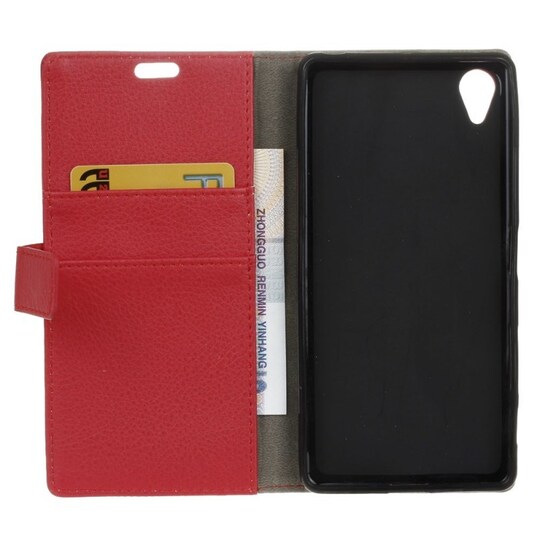 Mobilplånbok 2-kort Sony Xperia L1 (G3311)  - Röd