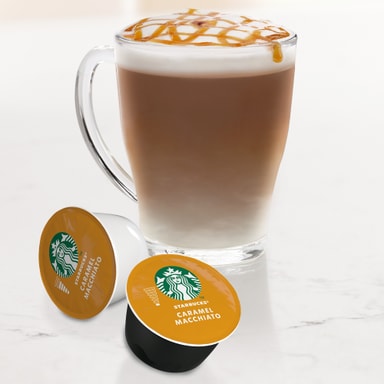 Starbucks Caramel Macchiato Coffee Pods by Nescafé Dolce Gusto Elgiganten