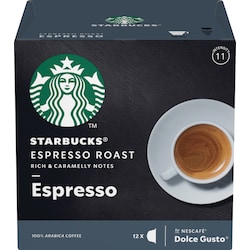 Starbucks Espresso Roast Coffee Pods by Nescafé Dolce Gusto