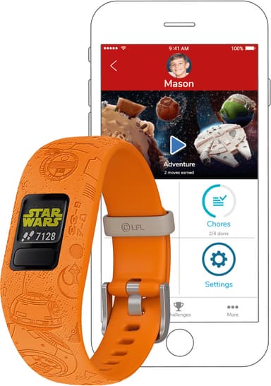 Garmin Vivofit Jr. 2 activity tracker (Star Wars Light Side)