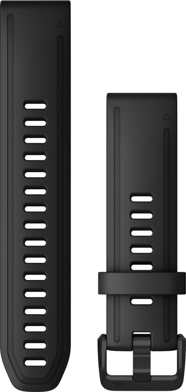 Garmin QuickFit silikonarmband 20 mm (svart)