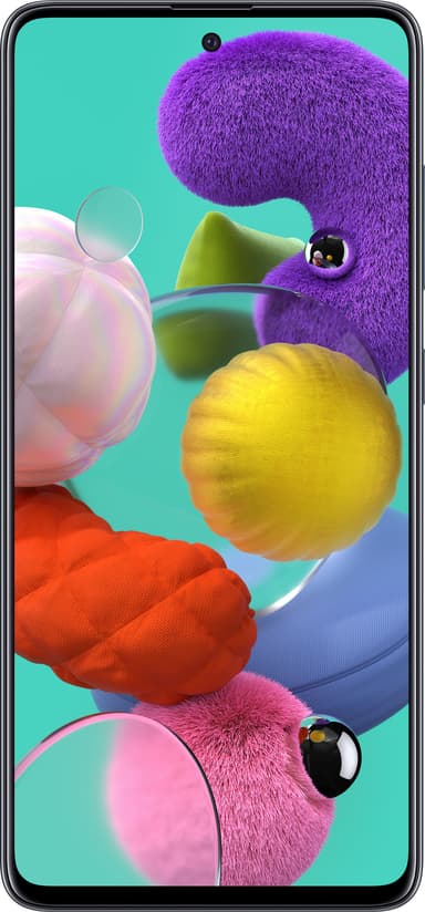 Samsung Galaxy A51 smartphone (prism crush black)