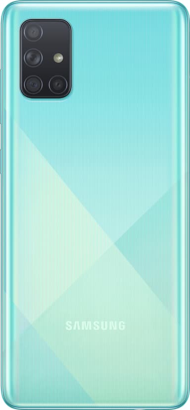 Samsung Galaxy A71 smartphone (blå)