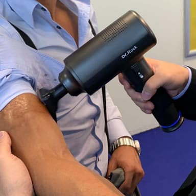 Zikko Dr. Rock Massagepistol med Biansten & infraröd strålningsteknik