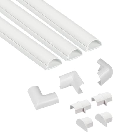 D-Line kabellist 3-pack (1 m/vit)
