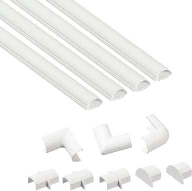 D-Line kabellist 4-pack (1 m/vit)