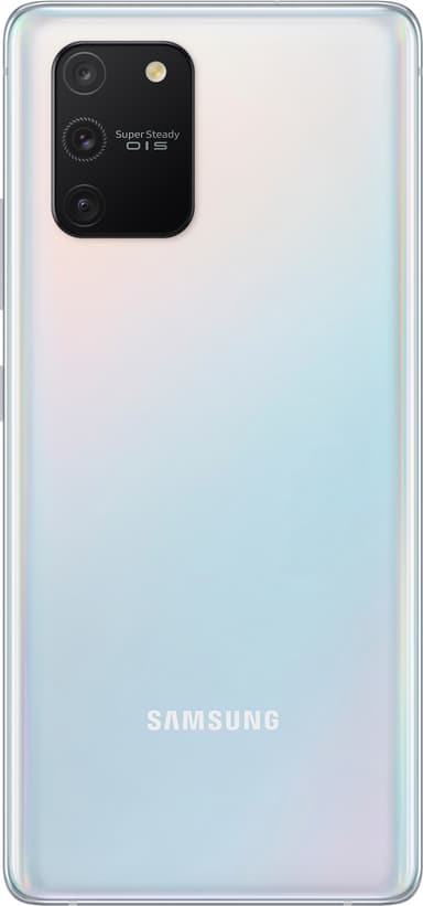 Samsung Galaxy S10 Lite smartphone (prism white)