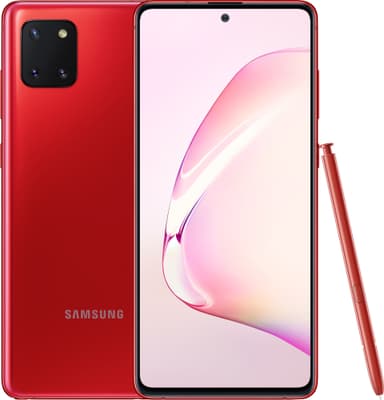 Samsung Galaxy Note10 Lite smartphone (aura red)