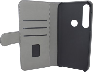 Gear Motorola G8 Plus plånboksfodral (svart)