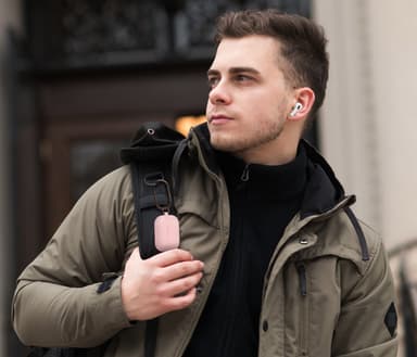 Elago AirPods Pro hängfodral (rosa)