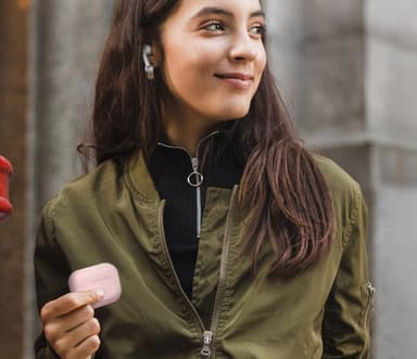 Elago AirPods Pro silikonfodral (rosa)