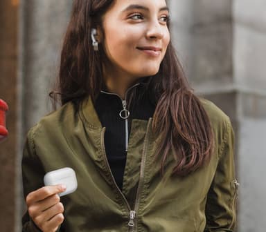 Elago AirPods Pro silikonfodral (blått i mörker)