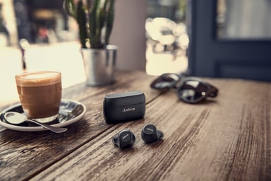 Jabra Elite 75T true wireless-hörlurar (svarta)