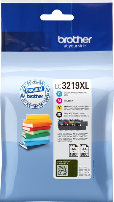 Brother LC-3219 patroner paket