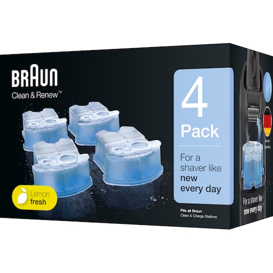 Braun Clean&Renew refill 4-pack