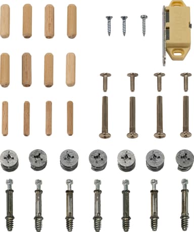 Epoq Sparepart monteringskit för Click hörnskåp golv