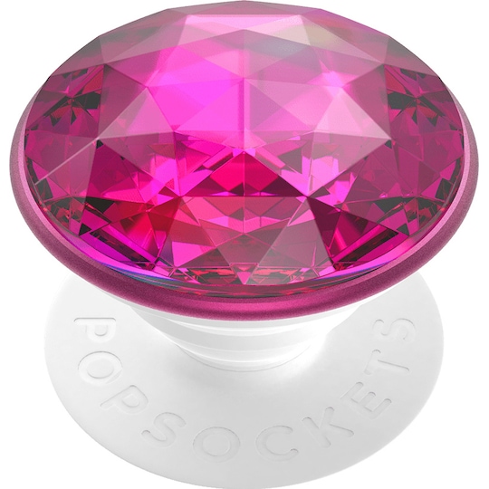 Popsockets Premium mobilhållare (disco crystal plum berry)