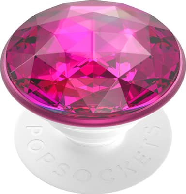 Popsockets Premium mobilhållare (disco crystal plum berry)