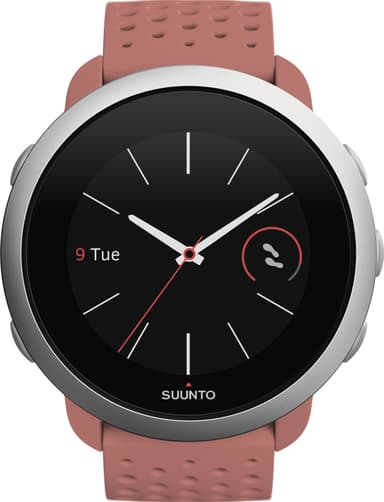 Suunto 3 multisport träningsklocka (granitröd)