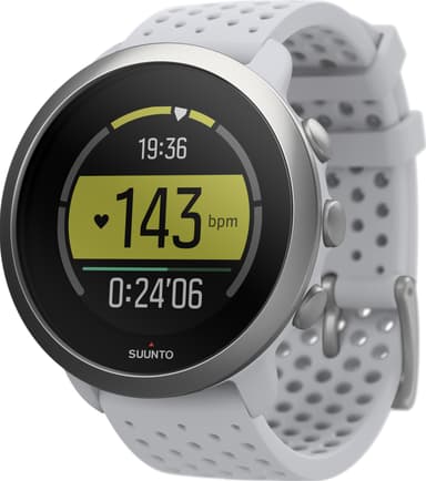Suunto 3 multisport träningsklocka (stenvit)