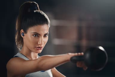 Jabra Elite Active 75T true wireless-hörlurar (marinblå)