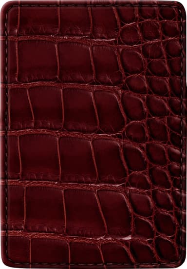 iDeal of Sweden magnetisk plånbok för smartphone (claret croco)