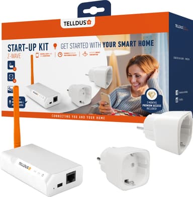 Telldus Z-Wave startup-kit premium med elmätare