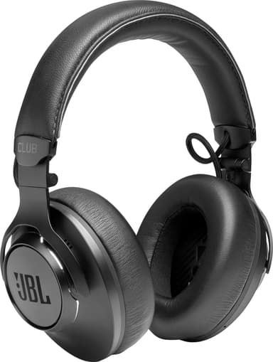 JBL CLUB ONE trådlösa around ear-hörlurar (svarta)