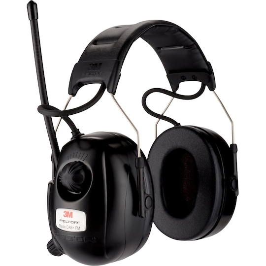 3M Peltor DAB+ och FM-radio hörselskydd / headset
