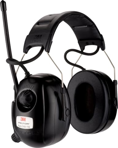 3M Peltor DAB+ och FM-radio hörselskydd / headset