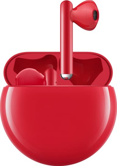 Huawei FreeBuds 3 True Wireless hörlurar (röda)
