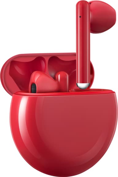 Huawei FreeBuds 3 True Wireless hörlurar (röda)